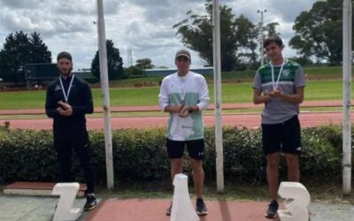 ATLETISMO: Santiago Madroñal sumo título provincial y clasificó para el nacional de mayores en Concepción