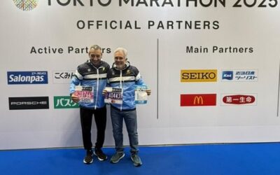 Nestor Hugo Oliva corrio Maraton Tokio 2025