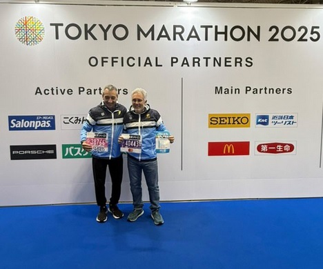Nestor Hugo Oliva corrio Maraton Tokio 2025