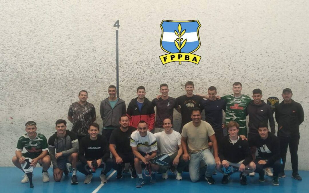 Se jugo en Progreso de Trenque Lauquen la 1° fecha del Torneo Provincial de Pelota Paleta