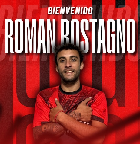 Las Guasquitas informo un nuevo refuerzo, Roman Rostagno