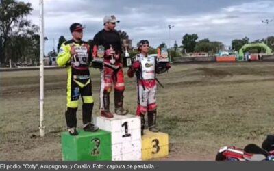 Fernando «Coty» García se llevó la primera del Invernal de Speedway