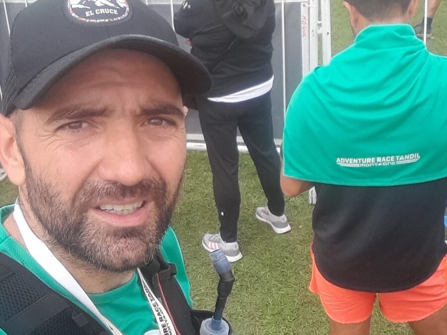 Guillermo Vicente participo en la Montagne Adventure Race de Tandil
