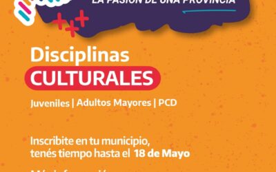 JUEGOS BONAERENSES: La Dirección de Cultura anunció que se abrió la incripción para la edición JB 2025