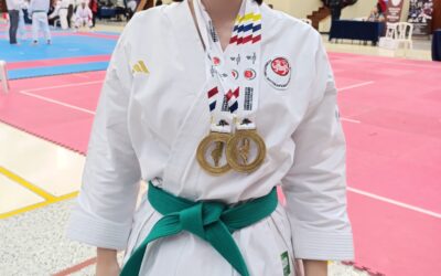 KARATE: Primeras medallas para Trenque en la segunda jornada del certamen Sudamericano en Bogota, Colombia