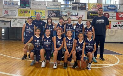 Básquet: Victorias de las categorías formativas del FBC Argentino, recibio a los planteles del CERIVA