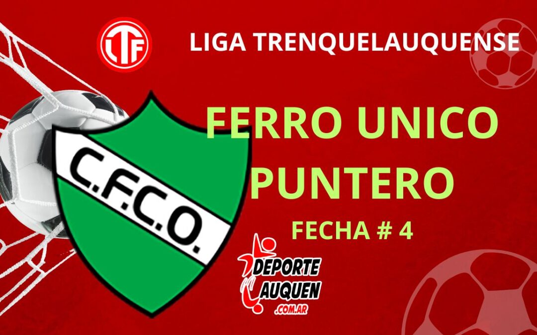 LTF 1° División: Ferro C. Oeste goleó y es el único puntero del Apertura