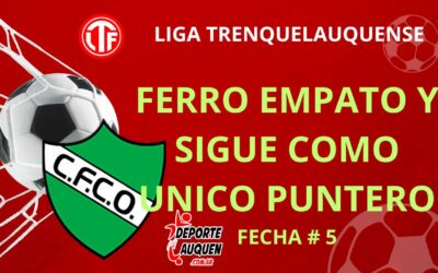 LTF 1° División: Ferro C. Oeste empató con GIAT y sigue como único puntero del Apertura