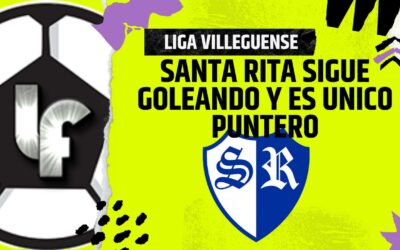 Liga Villeguense: Santa Rita continúa con su racha goleadora, y es único puntero