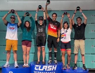 Andres Darricau gano triatlon en Miami, Estados Unidos