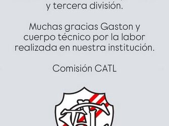 Gaston Devito dejó de ser el DT de Atletico Trenque Lauquen