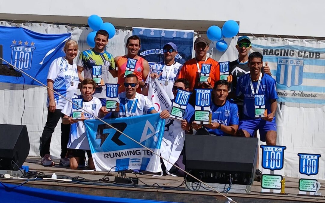 Osvaldo Barreto y Angelina Reyes ganaros los 21K de Racing de Fortin Olavarria. Luis Palavecino y Silvina Santellan los 7K