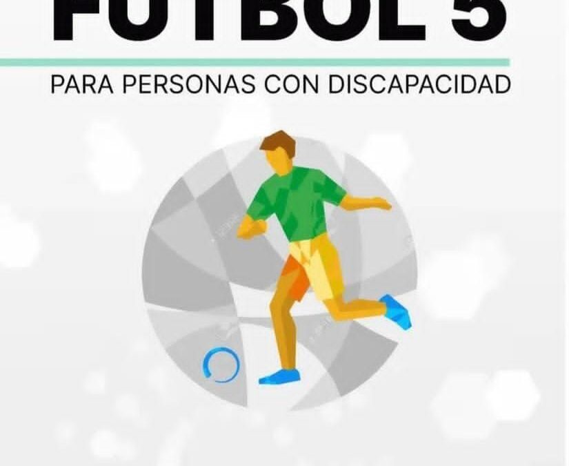 1ºJORNADA DEPORTIVA, INCLUSIVA Y RECREATIVA DE FÚTBOL 5 PARA PERSONAS CON DISCAPACIDAD EN RIVADAVIA