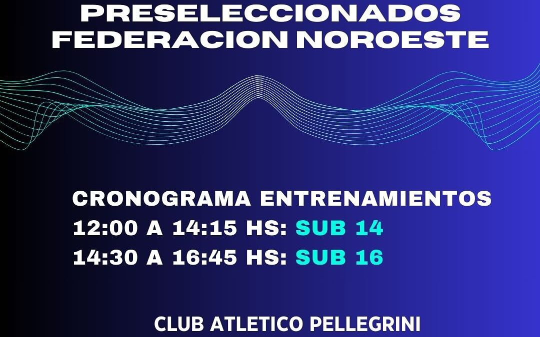 Continua la actividad de los seleccionados de la Federacion Noroeste de Hockey