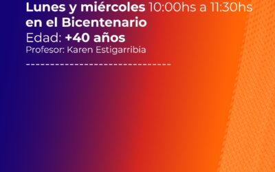 NEWCOM + 40: LA ACTIVIDAD SE DICTA EN EL BICENTENARIO LOS LUNES Y MIÉRCOLES