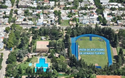 Atletismo: Comenzo construcción de pista sintetica de nivel internacional en Venado Tuerto, Santa Fe