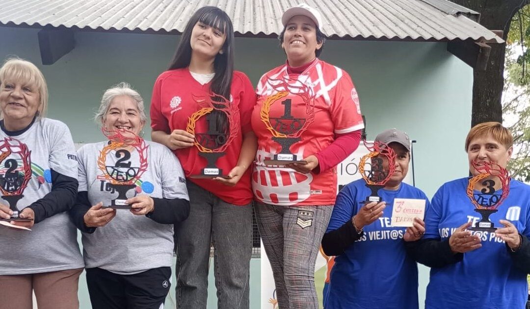 TORNEO DE TEJO EN EL COMPLEJO MARÍA CASTAÑA: PARTICIPARON COMPETIDORES DE UNA AMPLIA REGIÓN