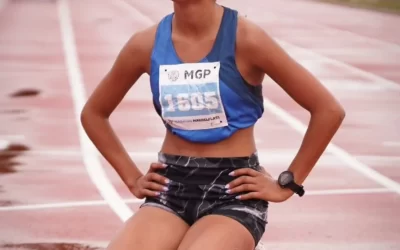 Atletismo: Renata Barragan fue campeona nacionalen la prueba de Marcha atlética sobre 5 kms en categoría U18