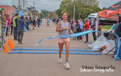 Atletismo: Miguel Guerra y Natalia Velázquez ganaron los 7 kms Fiestas Mayas en Dorila, La Pampa