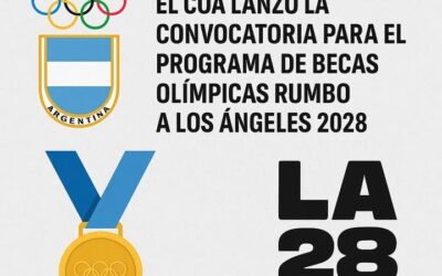 El COA lanzó convocatoria para el programa de Becas Olímpicas para Los Angeles 2028