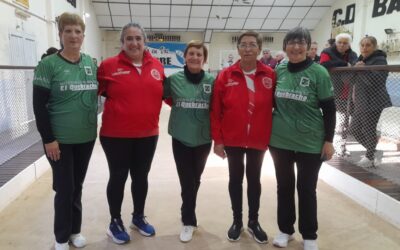 BOCHAS: Imágenes iniciales del Provincial femenino +50 en Trenque Lauquen