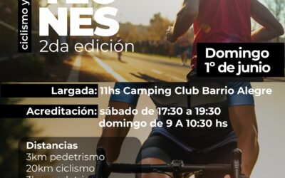 EL CIRCUITO DE LA 1RA FECHA DEL CAMPEONATO DE DUATLONES – DOMINGO 1º DE JUNIO