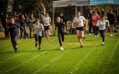 Atletismo: Torneos Interescolares, Pellegrini dio el puntapie inicial
