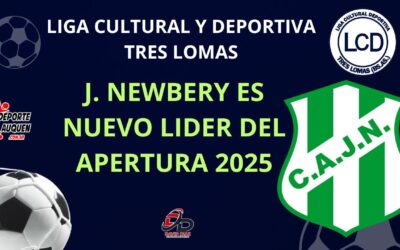 Liga Cultural y Deportiva – J. Newbery ganó un partido complicado y quedó como único líder del Apertura