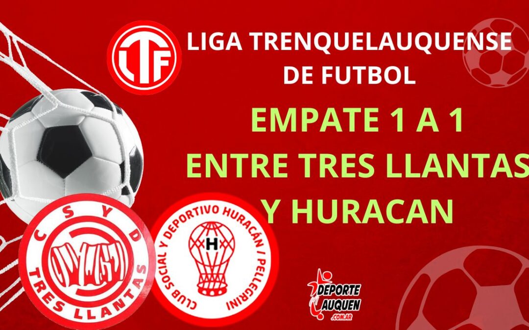 LTF 1° División: Empate 1 a 1 en el adelantado de décima fecha