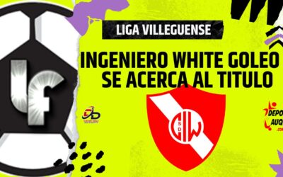 Liga Villeguense – Ingeniero White goleó a Atlético Villegas y se acerca más al título
