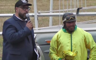 TROTE: Albion Tackle Official, con Diego Reyes, debuto con victoria en Clásico Iniciación en reapertura Hipódromo de Chivilcoy