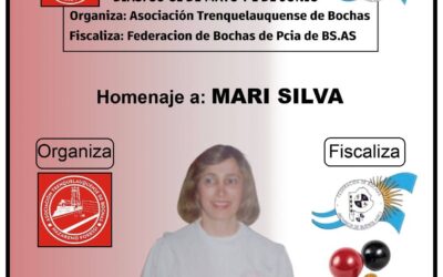 Bochas: Se viene el Provincial de damas parejas, torneo Mari Silva a realizarse desde el viernes 30 en Trenque Lauquen