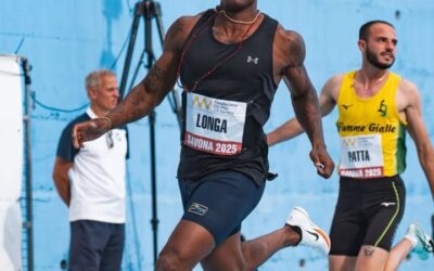 Atletismo: El colombiano Ronal Longa igualó el récord sudamericano de los 100 metros llanos