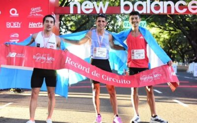 Atletismo: Ignacio Erario y Florencia Borelli, ganaron los NB 25 kms BsAs, y con nuevos records sudamericanos en la distancia