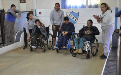 EL CENTRO DE DÍA “POR LA VIDA” PARTICIPÓ DE UNA PRÁCTICA DE BOCHAS EN EL CLUB BARRIO ALEGRE