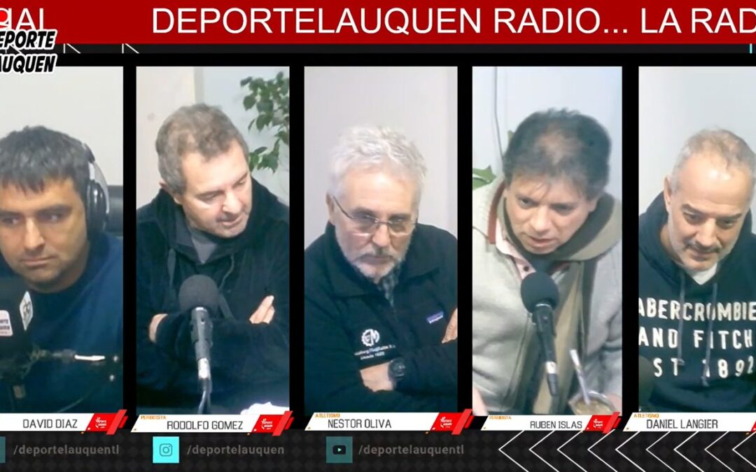 Deportelauquen Radio: Entrevista Nestor Oliva y Daniel Langier