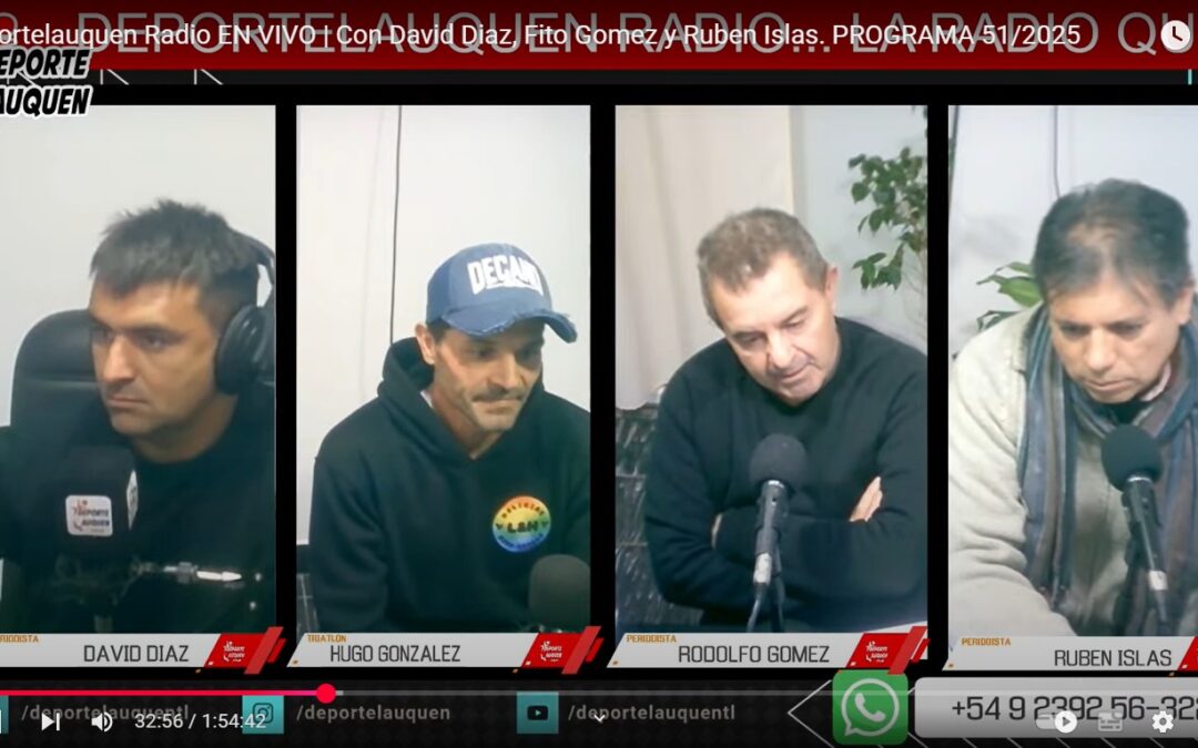 Deportelauquen Radio: Hoy Hugo González (Triatlón)