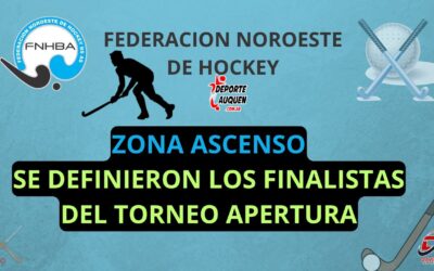 Federación Noroeste de Hockey – Se definieron los finalistas del Torneo Apertura 2025 de la Zona Ascenso