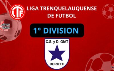 LTF 1° División – Victoria de G.I.A.T. en Pellegrini para quedar como único líder del Clausura