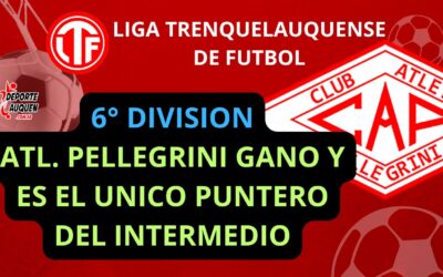 LTF 6° División – Atlético Pellegrini ganó en el día de la bandera y es el único puntero