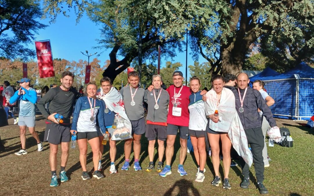 Trenquelauquenses presentes en los 25K New Balance en Bs As con destacada actuación de dos atletas