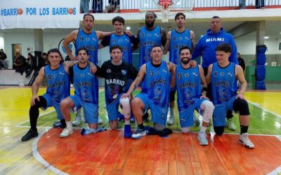 Básquet: Barrio Alegre se acerca a su primer título, le gano a Deportivo en la primera final jugando de visitante