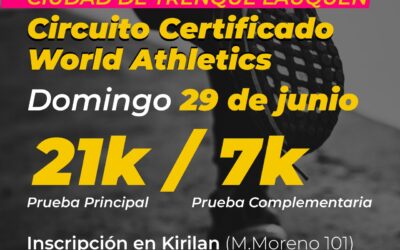 Atletismo: Se disputará este domingo 29 tercera edición de la media maratón, largada a las 10 hs en el Polideportivo municipal