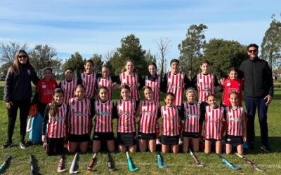 Hockey: El club Atlético de Pellegrini realizó el domingo el primer encuentro regional de 8va categoría en el 2025