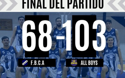 Basquet – Argentino no pudo con All Boys en una nueva fecha del Pampeano