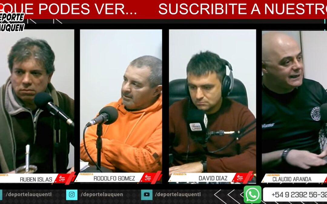Deportelauquen Radio: Hoy Claudio Aranda (Taekwondo Olímpico)