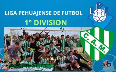 Liga Pehuajense – Atlético Maderense es el Campeón del Torneo Oficial LPF 2025