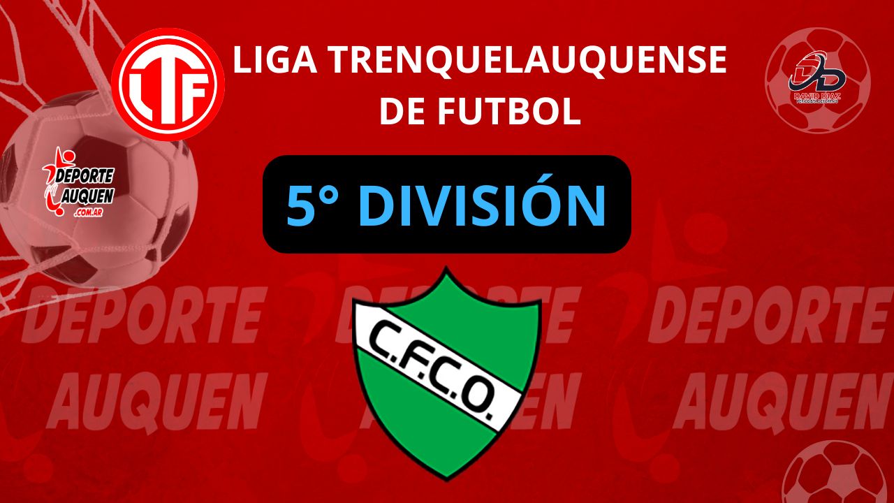 LIGA TRENQUELAQUENSE QUINTA INTERMEDIO FECHA 6 12-07-2025