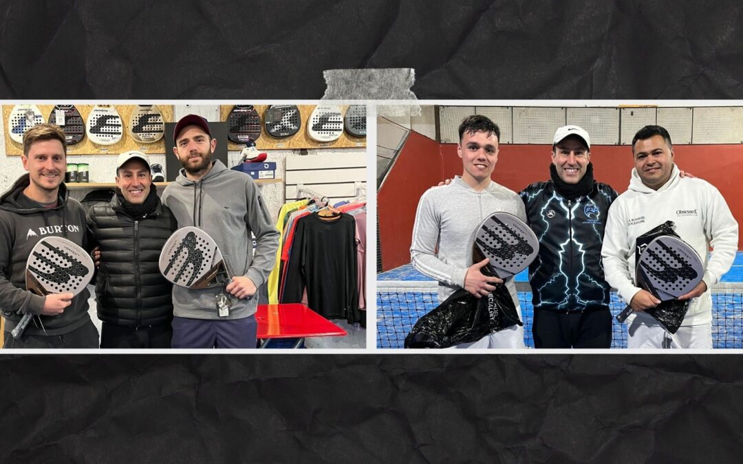 Padel – Paso-Amicone en 4ta. y Bebér-Espejo en 7ma., campeones de una nueva fecha de APOB