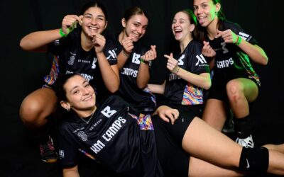 Voley: Jugadoras de Argetino en el Campus de Luciano De Cecco